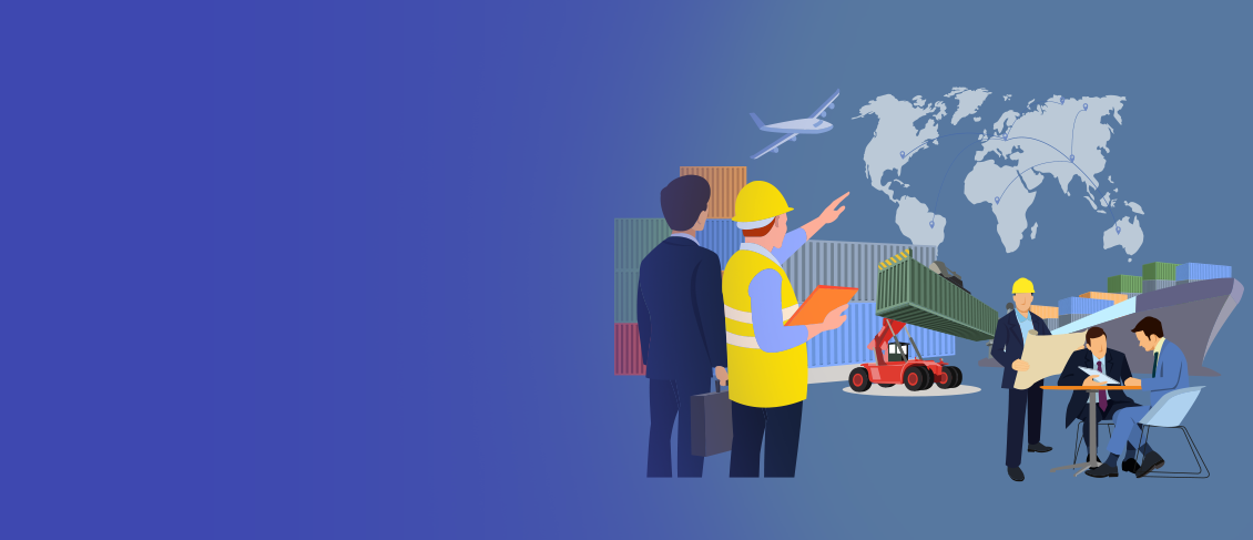 Logistics page first section background image
